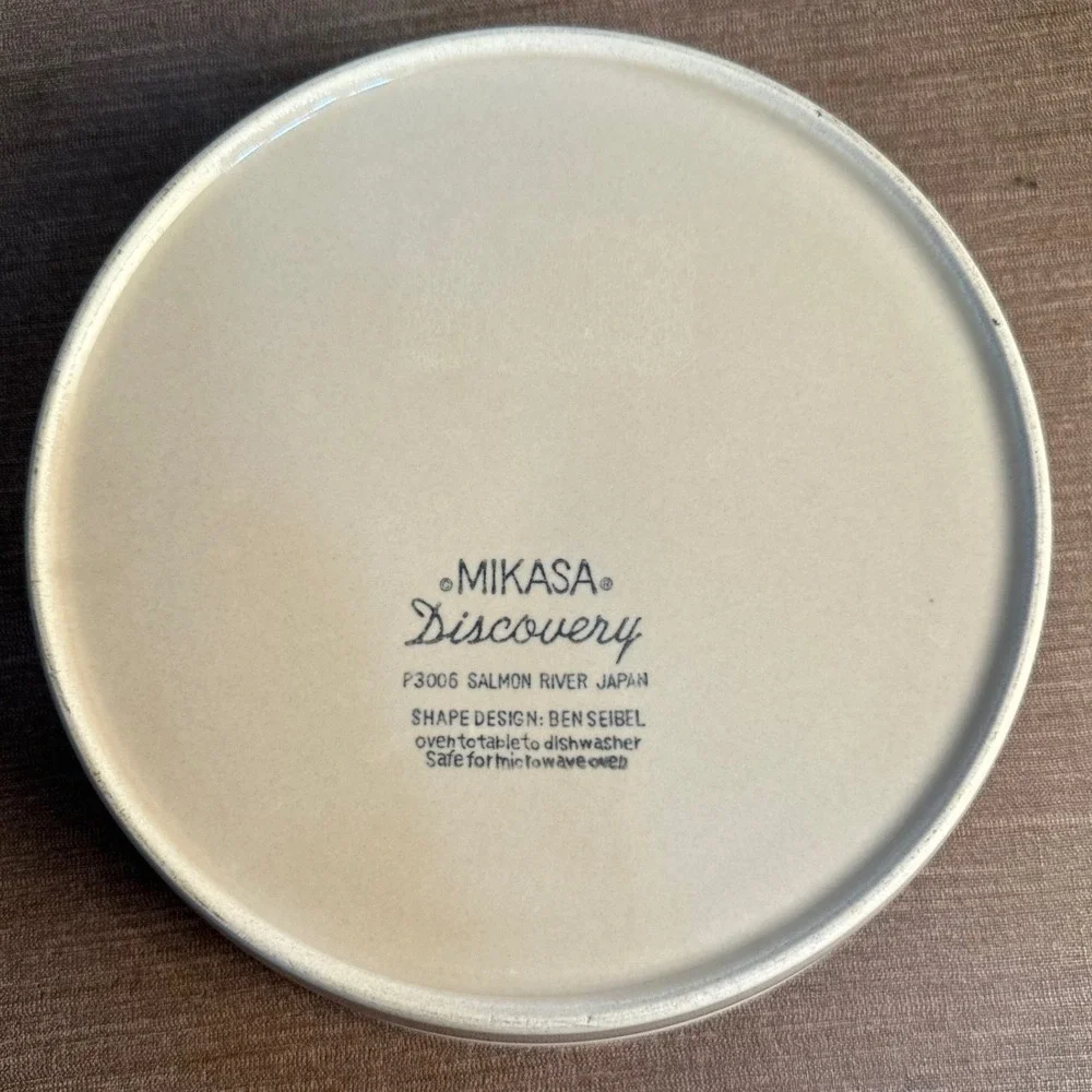 Mikasa Discovery Salmon River P3006 Round Vegetable Serving Bowl Ben Seibel 8.5
